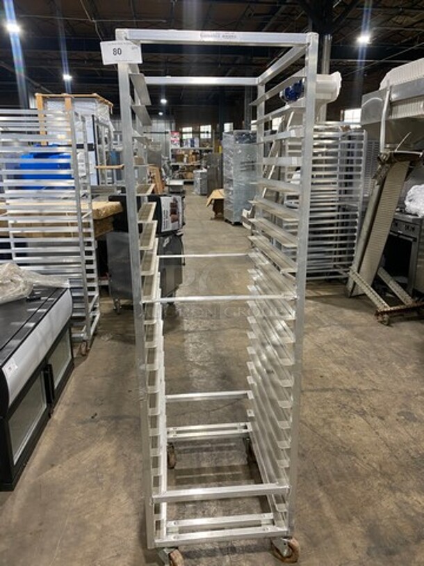 NEW! Channel Commercial Welded Pan Transport Rack! Model 400A On Casters!