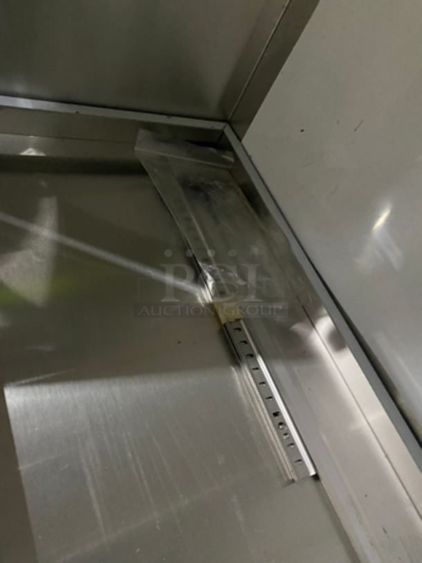 Commercial Heavy Duty 2 Door Wall Storage Cabinet! Solid Stainless Steel! - Image 6 of 7