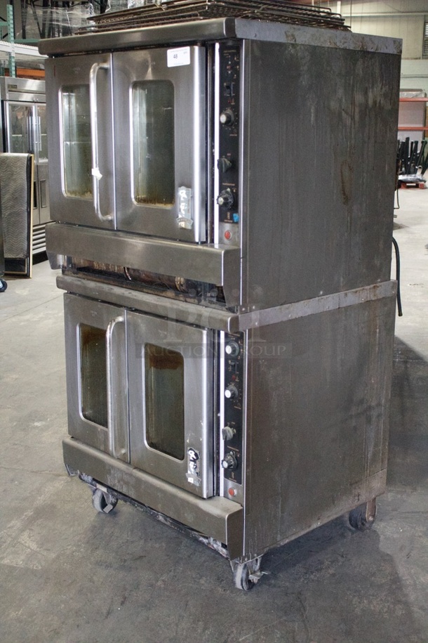 Montague Double Stack Convection Oven On Commercial Casters.` - Image 6 of 6