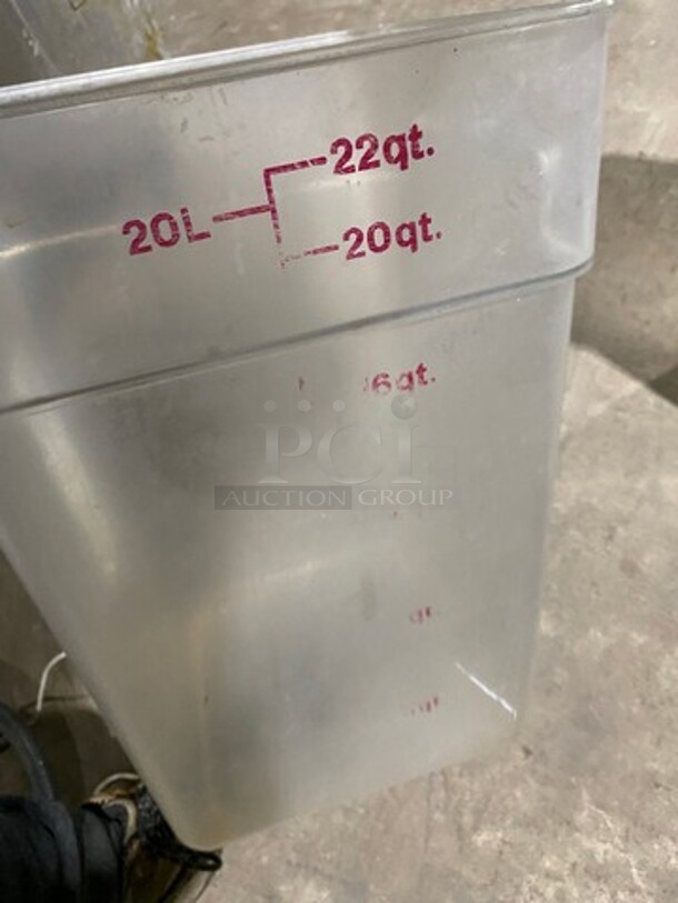 ALL ONE MONEY! Clear Poly Food Containers! - Image 4 of 4