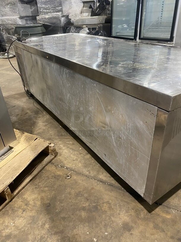 True Commercial Refrigerated 4 Drawer Chef Base! All Stainless Steel! On Casters! Model TRCB-79 Serial 13349838! 115V 1 Phase! - Image 3 of 7