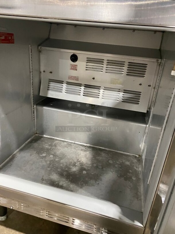 Beverage Air Commercial Single Door Undercounter Cooler! Stainless Steel! On Casters! Model: UCR27 SN: 2316481! 115V 60HZ 1 Phase! - Image 5 of 7