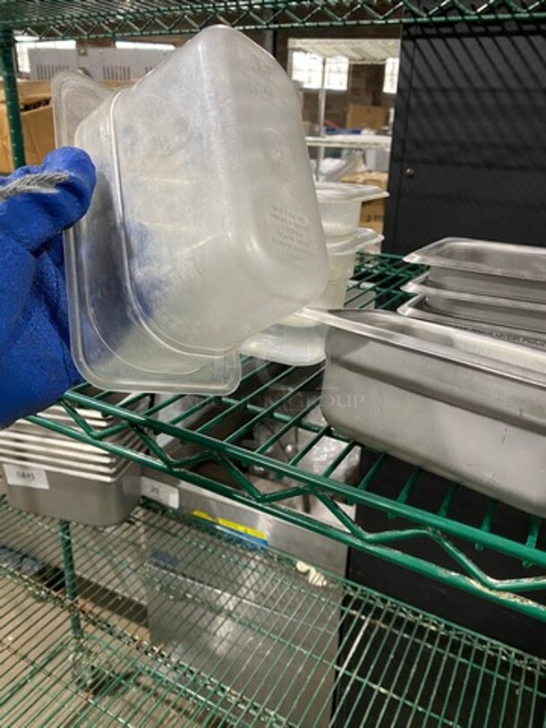 MISCELLANEOUS! Winco Commercial Steam Table/ Prep Table Food Pans! All Stainless Steel! Cambro Clear Poly Food Containers! 7x Your Bid! - Image 10 of 10