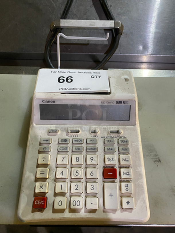 Canon Electric Printing Calculator! Model: P23DHVG