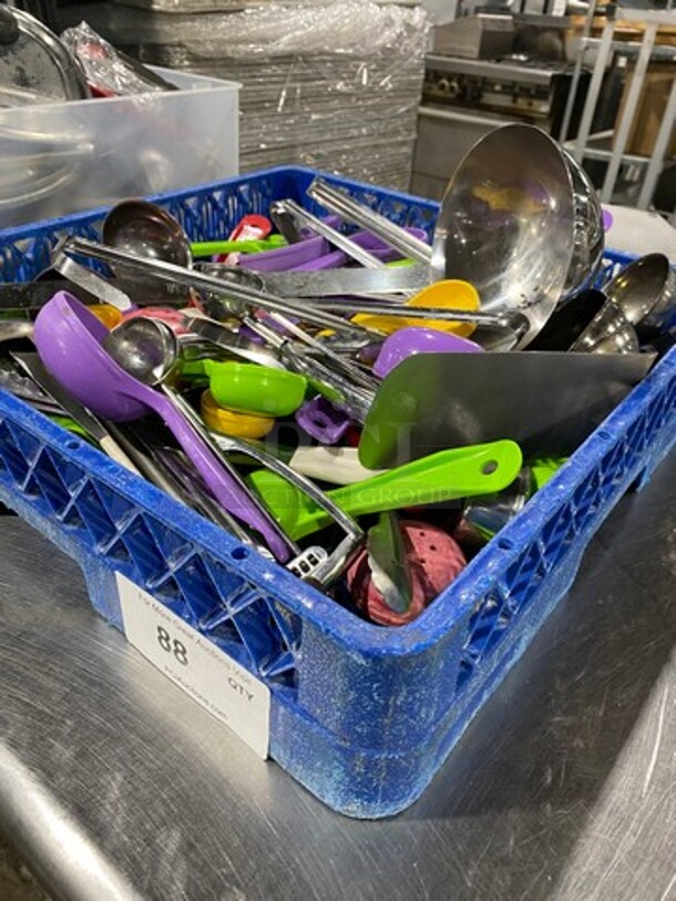 ALL ONE MONEY! MISCELLANEOUS! Assorted Size And Style Serving/ Portioning Spoons, Assorted Ladles And More! - Image 2 of 4