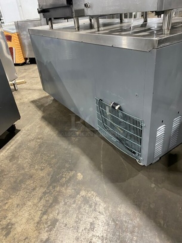 Leader Commercial 3 Door Undercounter/ Work Top Cooler! All Stainless Steel! On Casters! Model: LB72S/C SN: GY02S2505 115V 60HZ 1 Phase - Image 4 of 8