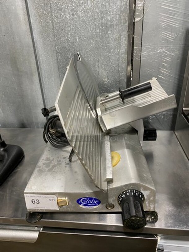 Globe Commercial Countertop Deli/ Meat Slicer! All Stainless Steel! - Image 1 of 8