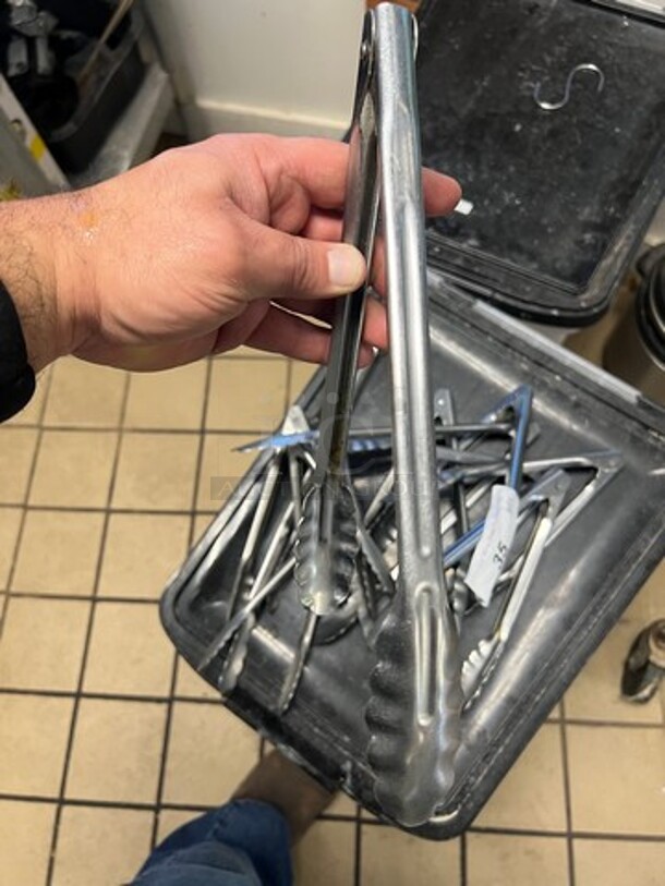 ALL ONE MONEY! Assorted Size Tongs! - Image 3 of 3