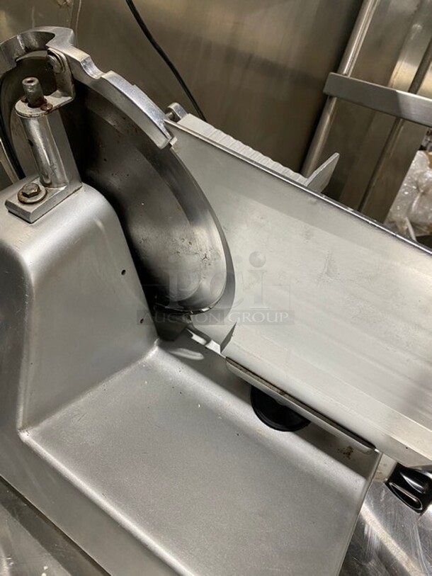 Avantco Commercial Countertop 12 Inch Semi-Automatic Deli Slicer! All Stainless Steel! Model 300ES12! 110/120V! - Image 9 of 9