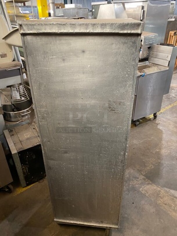 Commercial Single Door Enclosed Pan Rack! Solid Stainless Steel! On Casters! - Image 4 of 5