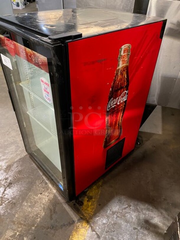 Imbera Commercial Countertop Mini Reach In Cooler Merchandiser! With View Through Door! Poly Coated Racks! Model: VR06CO2 SN: 265170200539 115V 60HZ 1 Phase - Image 2 of 7