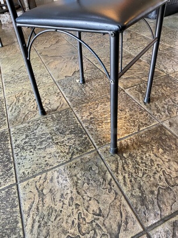 Black Cushioned Chair! With Black Body! 4x your Bid! - Image 5 of 7