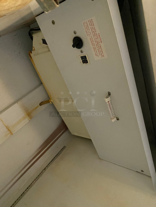Commercial Refrigerated Single Door Reach In Merchandiser! With View Through Door! Poly Coated Racks! NOT TESTED! - Image 6 of 9