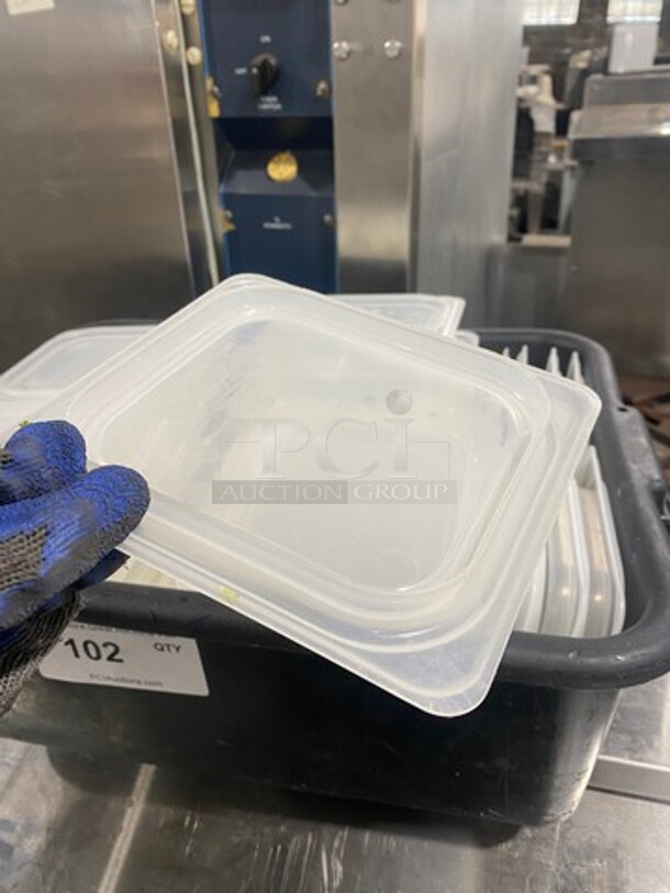 ALL ONE MONEY! Cambro Clear Poly Food Container Lids! - Image 5 of 7