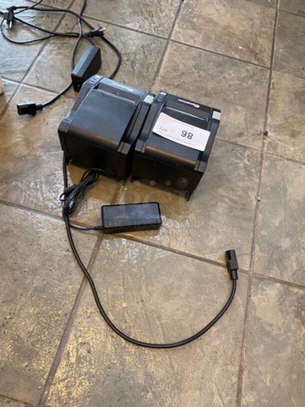 ALL ONE MONEY! Epson Countertop Thermal Receipt Printer! WORKING WHEN REMOVED! Model: POS80GXA SN: 2125490195 - Image 3 of 5