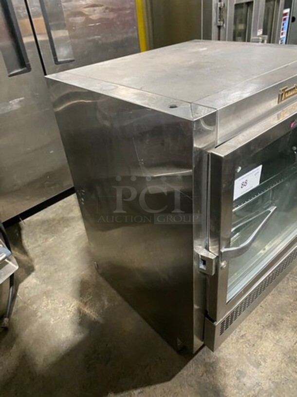 Traulsen Countertop/ Undercounter Single Door Cooler! With View Through Door! Model: UC27WTA SN: T344240A99 115V 60HZ 1 Phase - Image 2 of 7