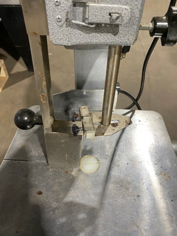 Commercial Countertop Bone/ Meat Saw! All Stainless Steel! Model: JG210 110V - Image 4 of 7