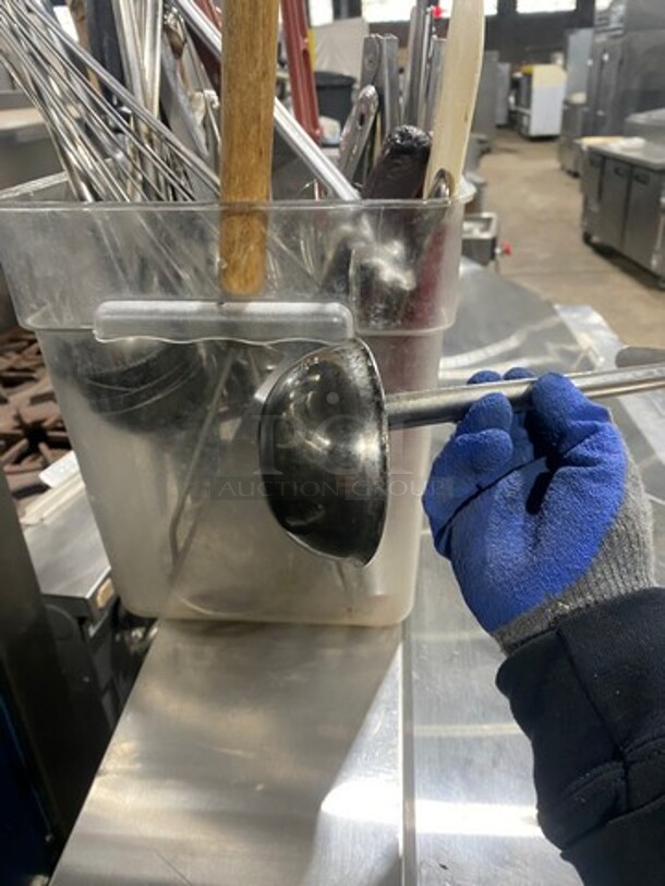 ALL ONE MONEY! MISCELLANEOUS! Includes Assorted Tongs, Handheld Whisks And More! - Image 6 of 10