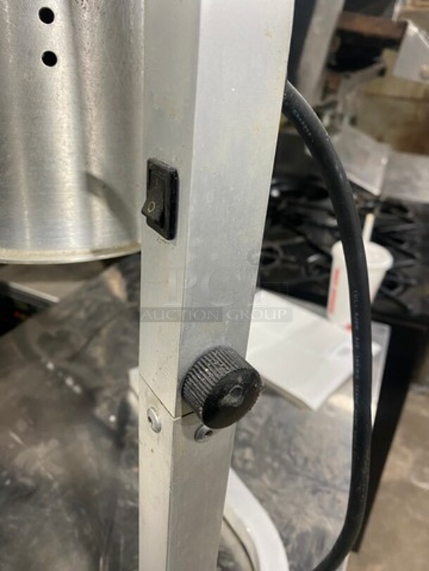 Winco All Stainless Steel Countertop Heating Lamp! MODEL EHL2 SN:EHL02010010137 120V  - Image 6 of 6