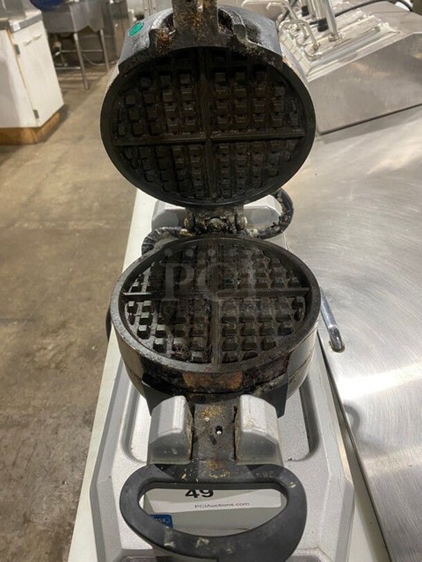 Waring! Stainless Steel! Double Waffle Maker! - Image 5 of 7