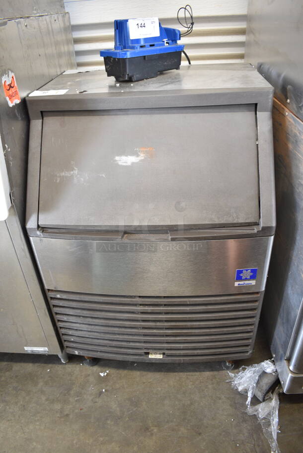 Manitowoc QY0214A Stainless Steel Commercial Self Contained Undercounter Ice Machine. 115 Volts, 1 Phase.  - Image 1 of 6