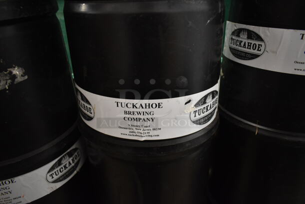 15 Black Sixth Size Barrel Kegs. 15 Times Your Bid! - Image 2 of 6