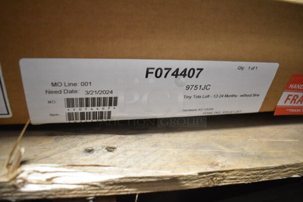 3 BRAN NEW IN BOX! Tiny Tots 9751JC Loft. Does Not Come w/ Bins. 3 Times Your Bid!  - Image 5 of 5