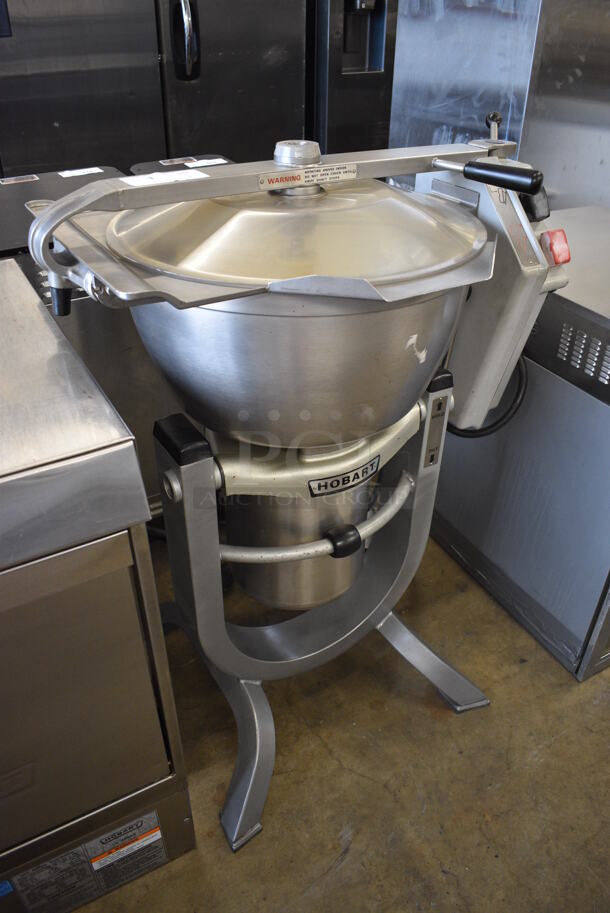 Hobart Model HCM-450 Metal Commercial Floor Style Horizontal Cutter Mixer. 200 Volts, 3 Phase. 32x24x41.5 - Image 6 of 9