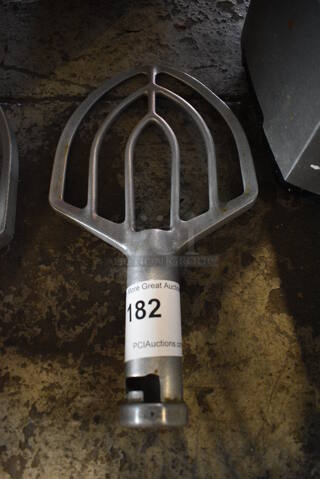 Metal Commercial 20 Quart Paddle Attachment for Hobart Mixer. 7x3x13