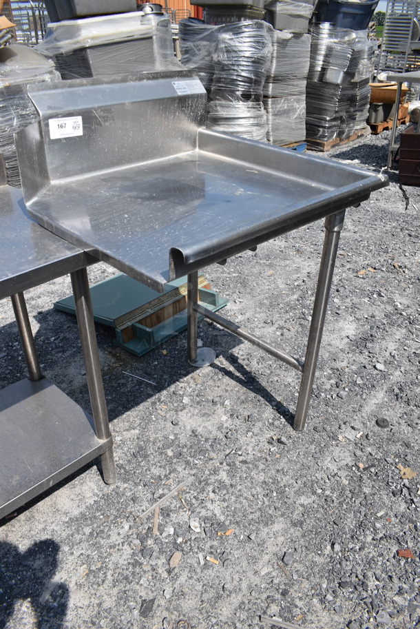 Advance Tabco Stainless Steel Clean Dishwasher Table - Image 2 of 4