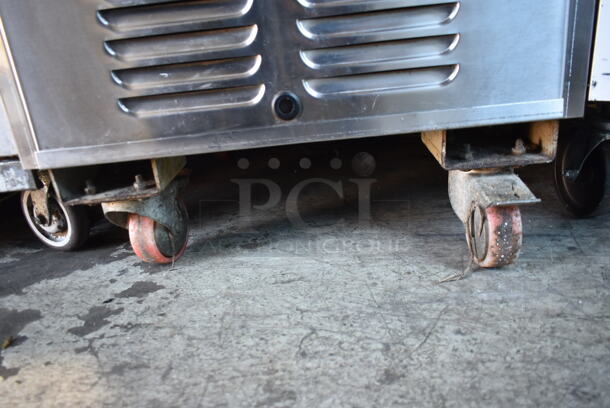Electro Freeze FT-1 Stainless Steel Commercial Floor Style Batch Freezer on Commercial Casters. 230 Volts, 3 Phase.  - Image 7 of 7