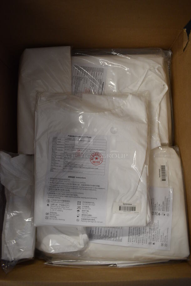 2 Boxes of Approximately 50 BRAND NEW! SW103 Disposable Isolation Gowns. 2 Times Your Bid! 
