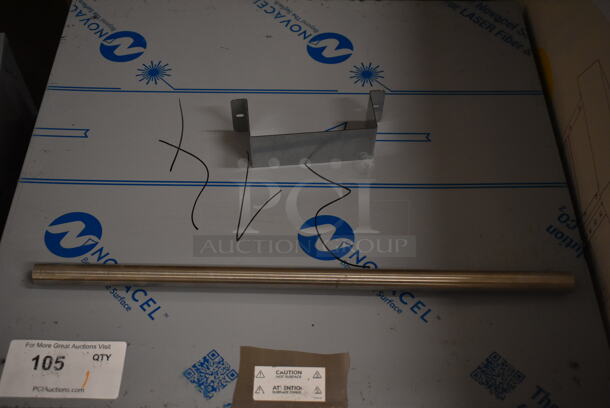 BRAND NEW SCRATCH AND DENT! Cooking Performance Group CPG 351COHT4M Stainless Steel Commercial Electric Thermostatic Countertop 4 Tray Half Size Convection Oven with Steam Injection. See Pictures For Broken Glass Door. 208-240 Volts, 1 Phase.  - Image 6 of 8