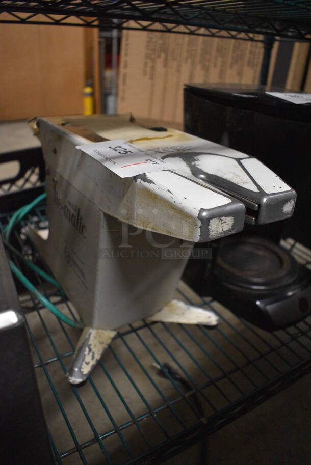 Royal Tie-matic Mark III Metal Countertop Tie Machine. 9.5x21x11. Tested and Does Not Power On