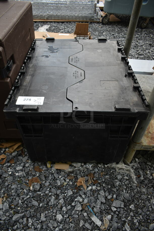 Black Poly Bin. - Image 1 of 3