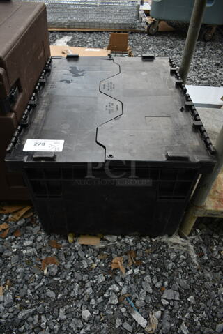 Black Poly Bin.