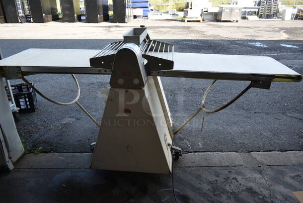 Rondo Seewer S Metal Commercial Floor Style Reversible Dough Sheeter on Commercial Casters. 220-250 Volts, 3 Phase. - Image 11 of 12