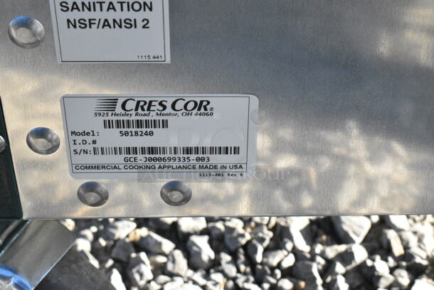 2 BRAND NEW! CresCor 50110240 Metal Dish Cart on Commercial Casters. 2 Times Your Bid!  - Image 5 of 5