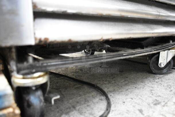 2017 True T-19F Stainless Steel Commercial Single Door Reach In Freezer w/ Poly Coated Racks on Commercial Casters. 115 Volts, 1 Phase. Tested and Powers On But Does Not Get Cold - Image 3 of 4