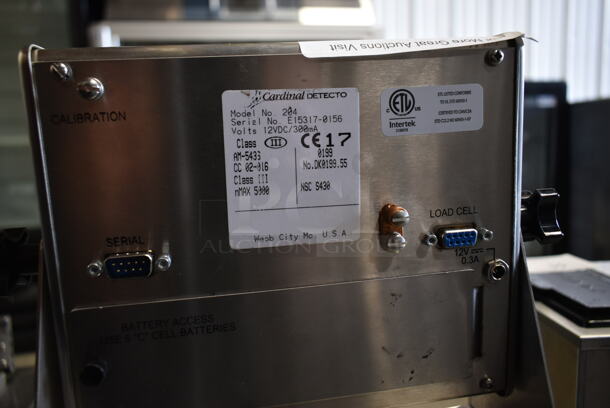 BRAND NEW SCRATCH AND DENT! Detecto Cardinal 204 Metal Scale. Cannot Test Due To Missing Power Cord - Image 4 of 7