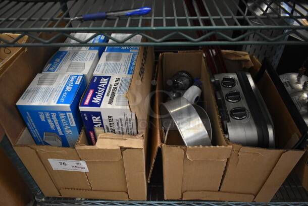 ALL ONE MONEY! Lot of Humidifier Filters AND MORE!  - Image 1 of 4