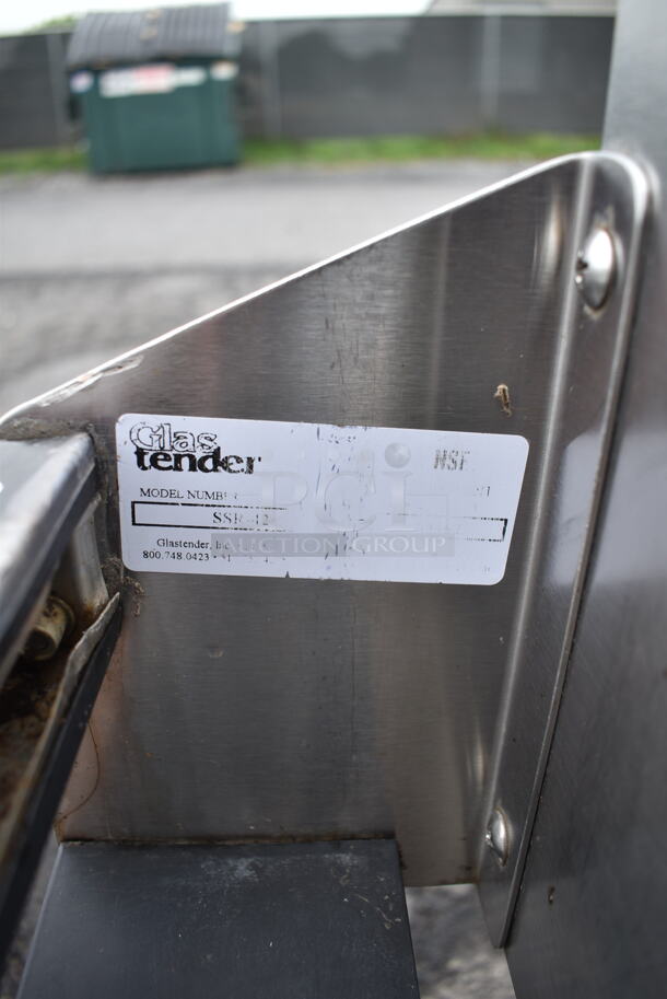 Glastender TBA-36-CP8 Stainless Steel Commercial Ice Bin w/ Cold Plate and Speedwell.  - Image 5 of 6