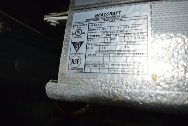 CustomCool Stainless Steel Commercial 2 Door Undercounter Cooler on Commercial Casters. 115 Volts, 1 Phase. 42x28.5x33. Tested and Working! - Image 6 of 6