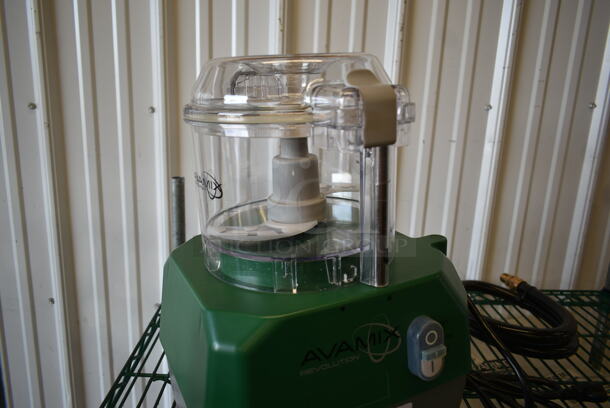 BRAND NEW SCRATCH AND DENT! 2022 AvaMix VC60CN Metal Commercial Countertop Good Processor w/ S Blade, Bowl and Lid. 120 Volts, 1 Phase. Tested and Working! - Image 3 of 5