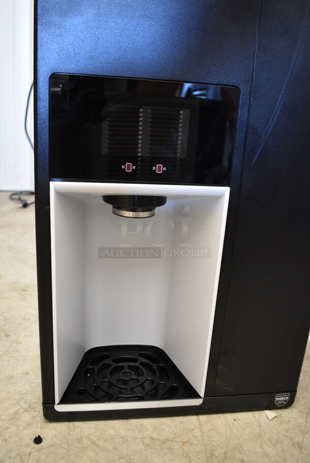 BRAND NEW SCRATCH AND DENT! 2024 Follett 15CI112A-IW-CL-ST-00 Champion 15 Series Chewblet Countertop Ice Maker and Water Dispenser with 15 lb. Bin and Filter. 100 lb. 115 Volts, 1 Phase.  - Image 4 of 6