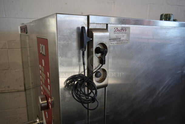 Blodgett BCM-101/K1.10 Stainless Steel Commercial Electric Powered Combi Convection Oven on Pan Rack w/ Commercial Casters. 208 Volts, 3 Phase.  - Image 3 of 11