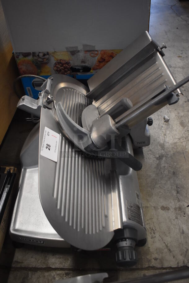 Hobart 2812 Stainless Steel Commercial Countertop Meat Slicer. 120 Volts, 1 Phase. 27x24x24. Tested and Working! - Image 6 of 6