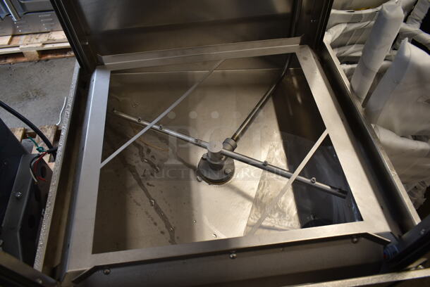 BRAND NEW SCRATCH AND DENT! 2023 Noble Wareforce I-HH Stainless Steel Commercial Straight Pass Through Dishwasher. 115 Volts, 1 Phase.  - Image 8 of 9