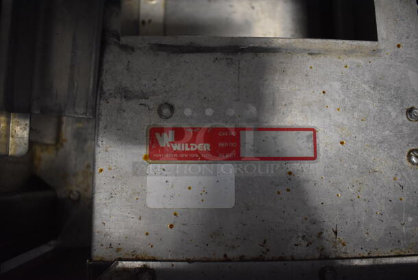 Wilder Metal Commercial Heated Holding Cabinet on Commercial Casters. 29x36x72 - Image 7 of 9