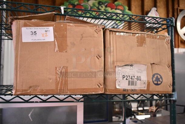 2 IN ORIGINAL BOX! Thomasville P2747-80 Meeting Street Collection Forged Black 2-light Vanity Fixture. 2 Times Your Bid! - Image 2 of 4